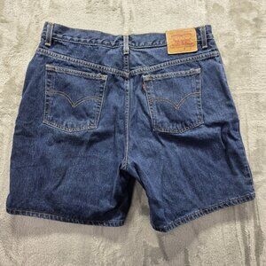 Vintage Levis Denim Shorts Womens 18 Regular Blue Jean 100% Cotton 5 Pocket